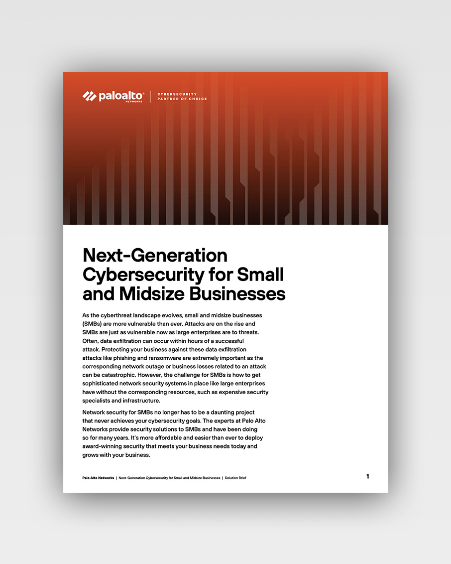 Next-Generation Cybersecurity for Small and Growing businesses