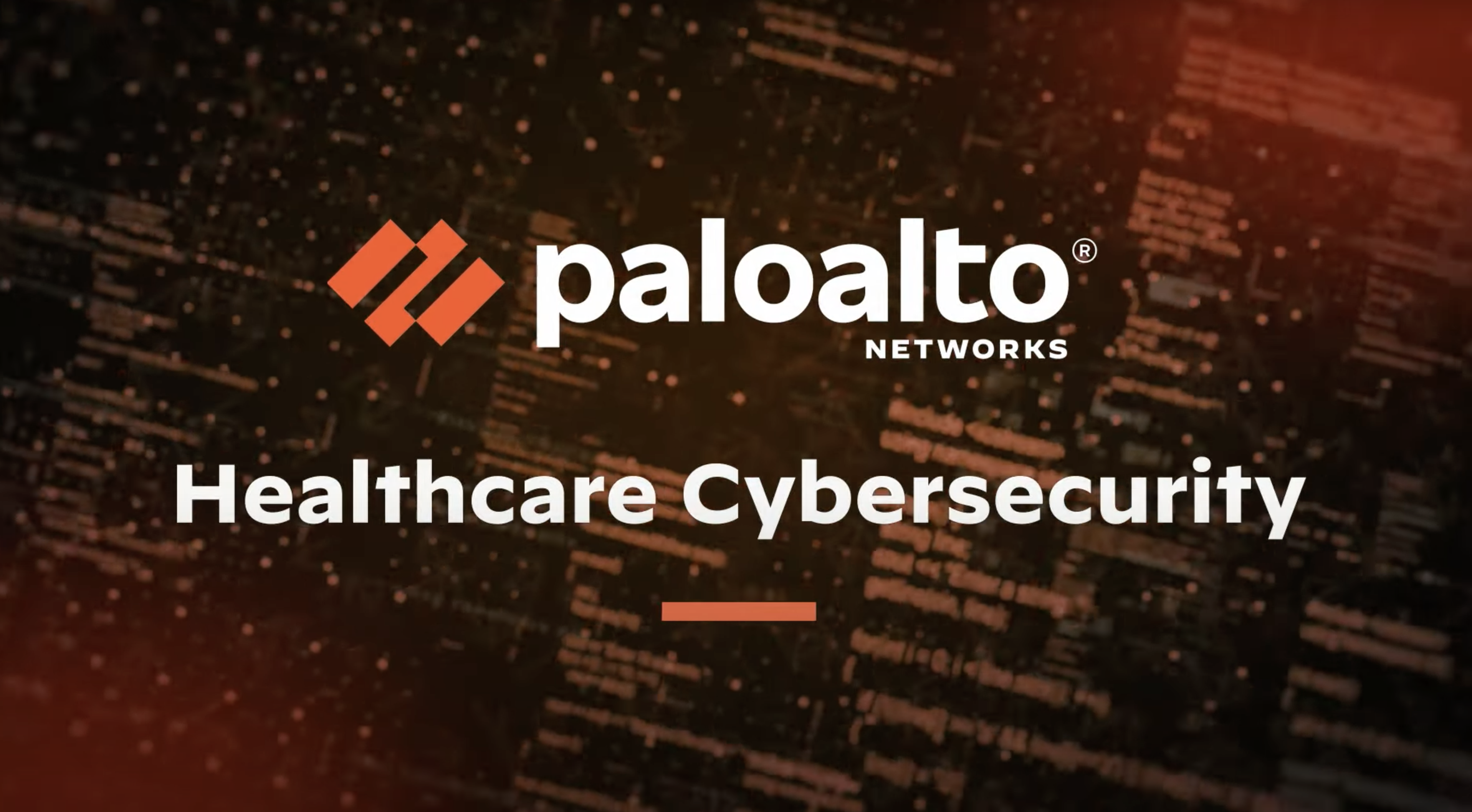 Video 1: Cybersecurity for the changing world of healthcare