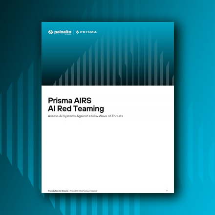 Prisma AIRS AI Red Teaming datasheet