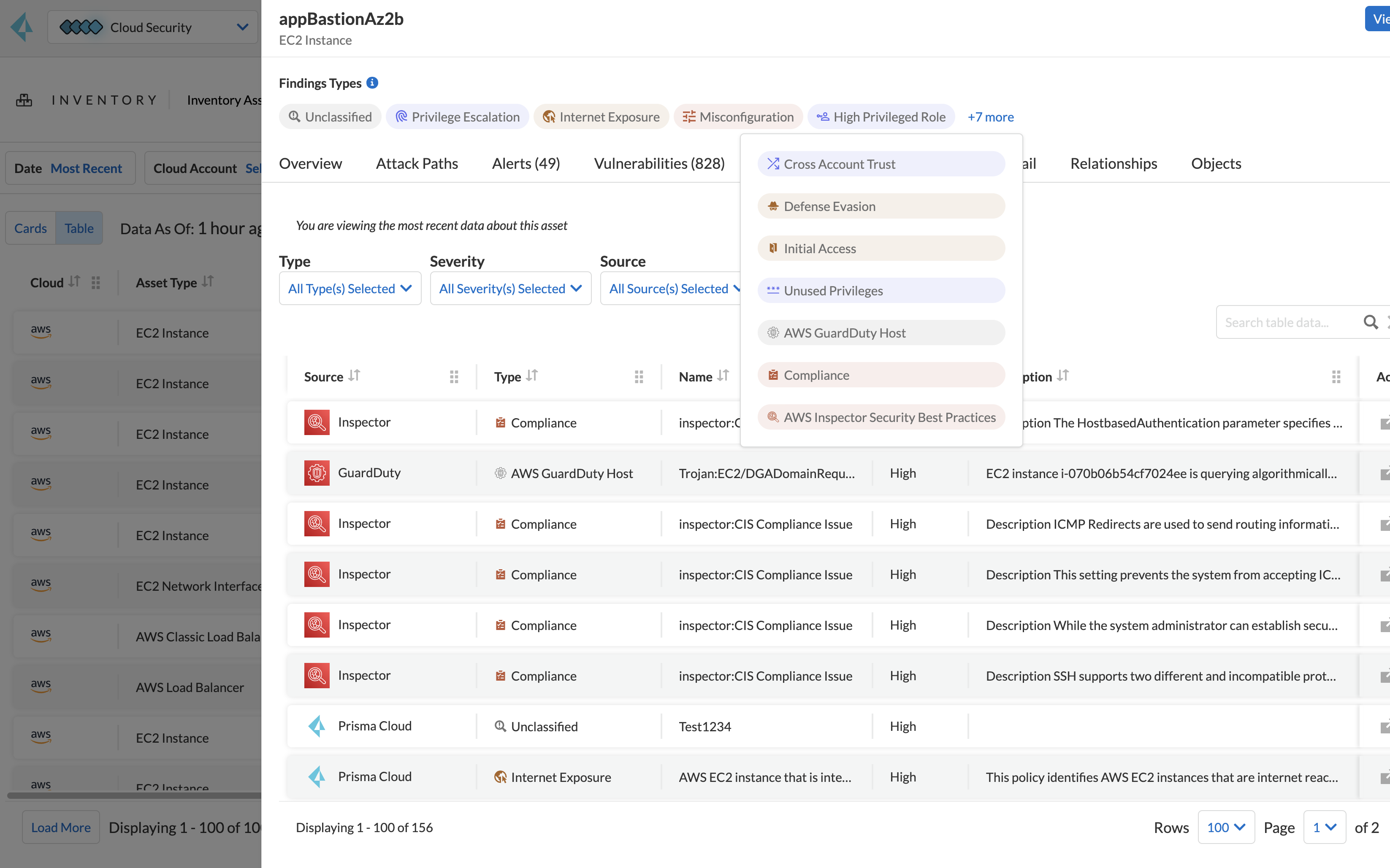 Continual monitoring across AWS environments