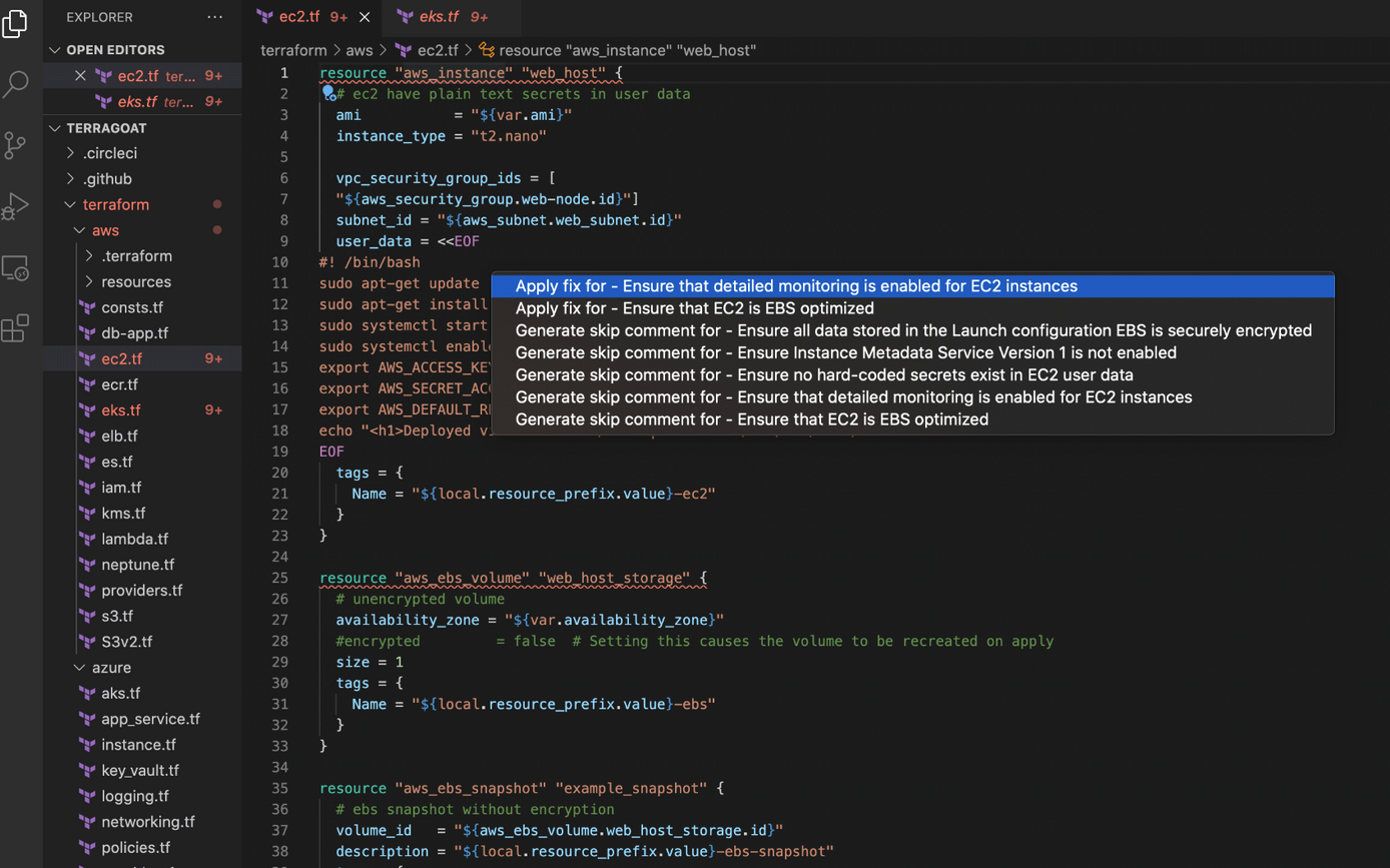 Automate secure cloud infrastructure.