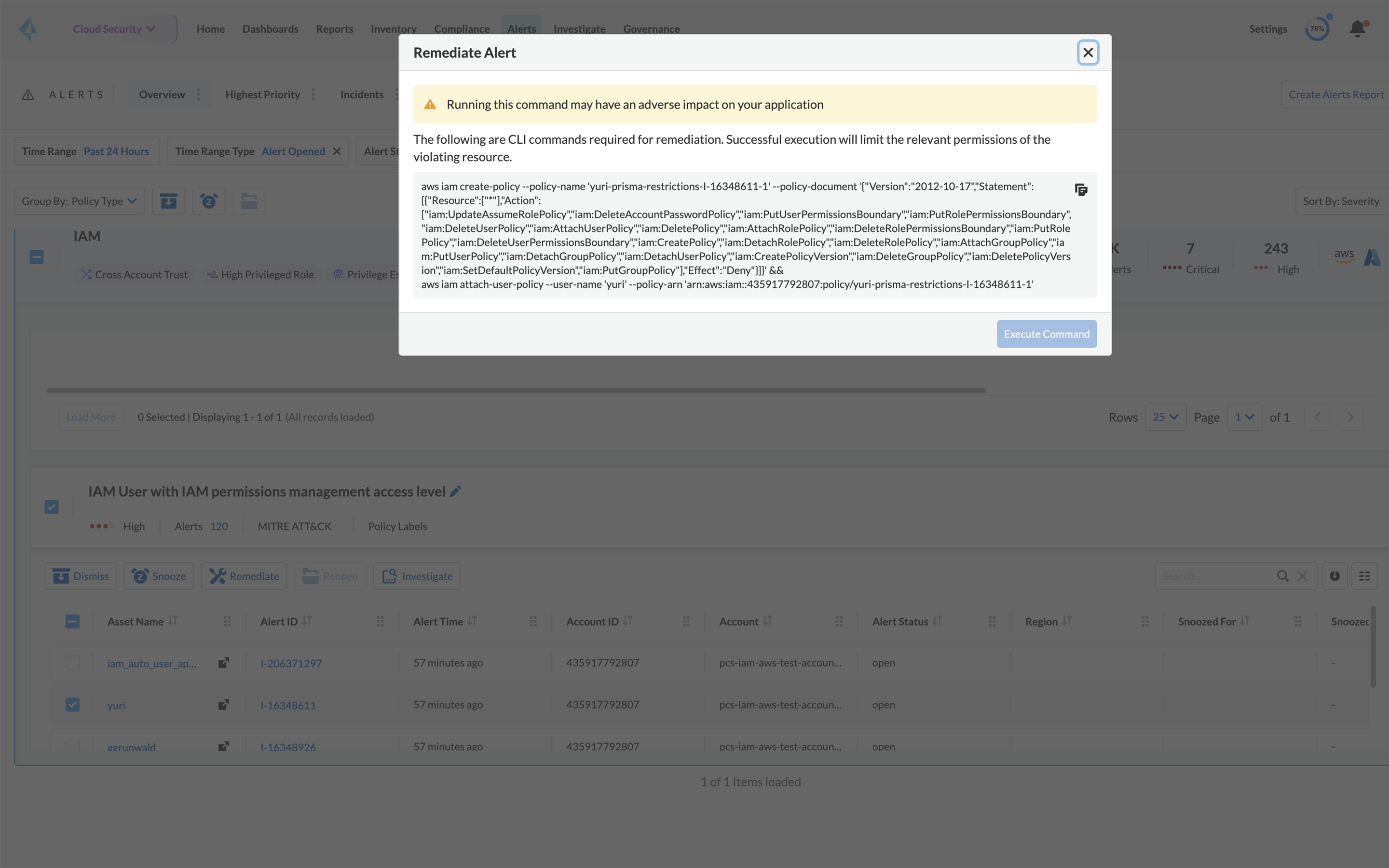 Automated remediation