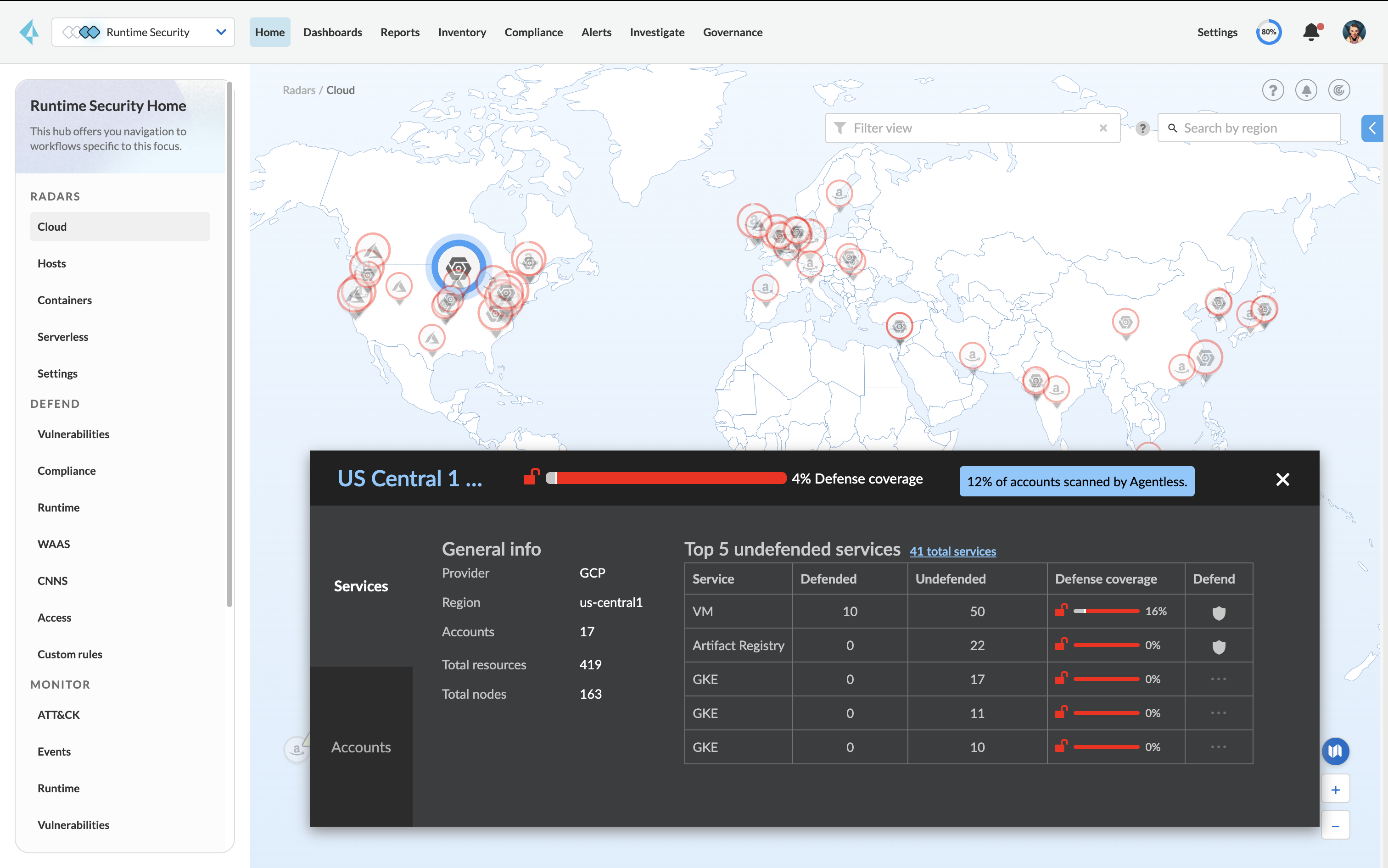 Cloud Workload Protection Platform Hero Front Image